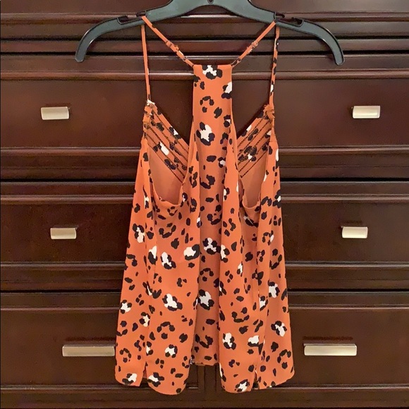 Allison Joy Leopard Strappy Cami - Picture 3 of 9